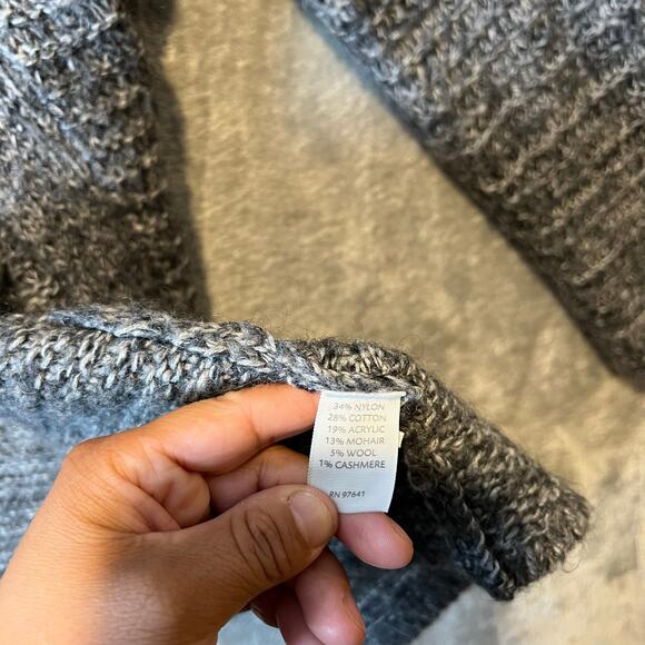 J Jill‎ Women’s Mohair Wool Cashmere Blend Cardigan Size XS - Picture 3 of 6